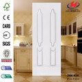 JHK-020 Good Quality Of White Primer Make To Double Door With Unequal Leaves Door Skin